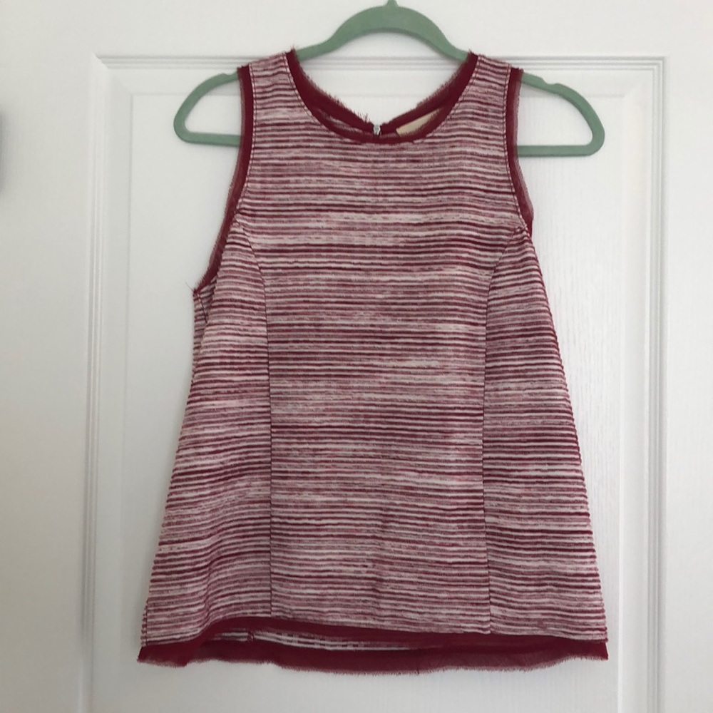ANTHROPOLOGIE striped sleeveless top